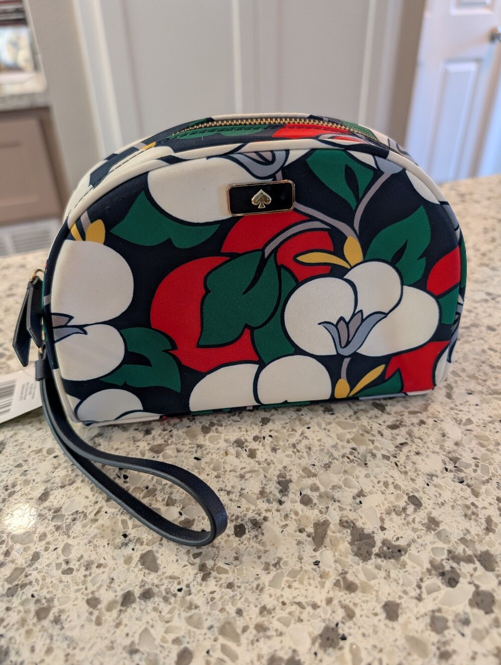 Kate Spade Floral Cosmetic Bag